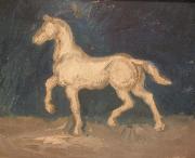 Vincent Van Gogh Plaster Statuette of a Horse oil on canvas